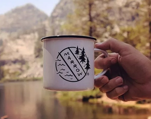 激光打標搪瓷杯，杯子也可以與眾不同