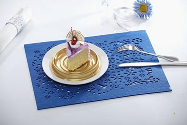 激光雕刻毛氈杯墊，日常家居好幫手