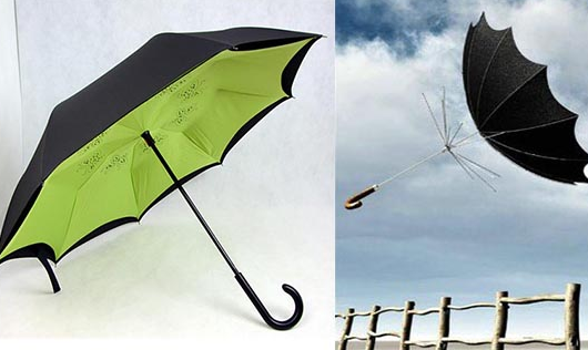 激光鏤空的反向雨傘，再也不懼風(fēng)雨天