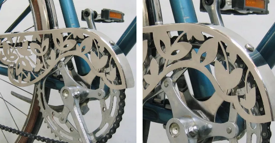 激光切割自行車防護(hù)板，為您安全保駕護(hù)航!