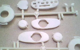 激光切割水口，精度高，效率快