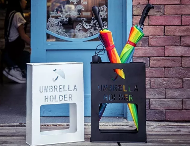 激光切割雨傘架，雨傘收納神器