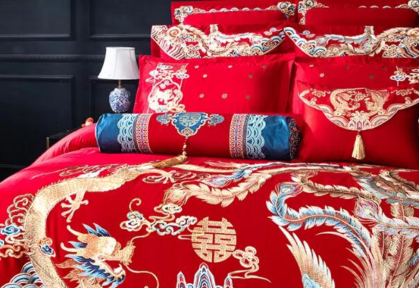 激光裁切婚禮床品，盡顯品味